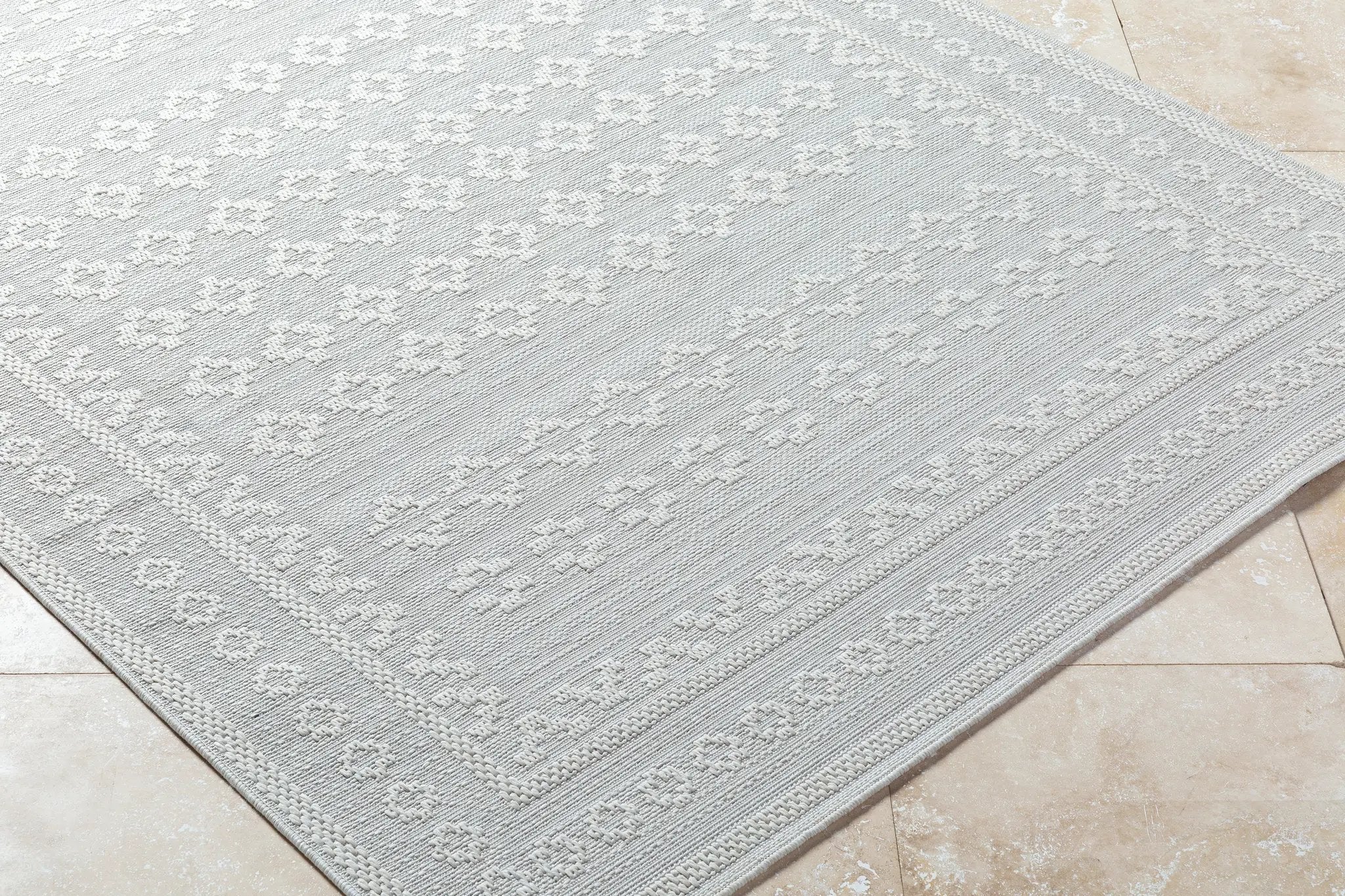 Sandra SDR-2311 Beige Area Rug by LIVABLISS