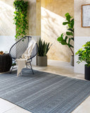 Surya Sandra SDR-2321 Charcoal Area Rug by LIVABLISS