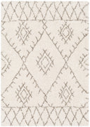 Surya Serengeti Shag SGT-2301 Ivory Area Rug by LIVABLISS