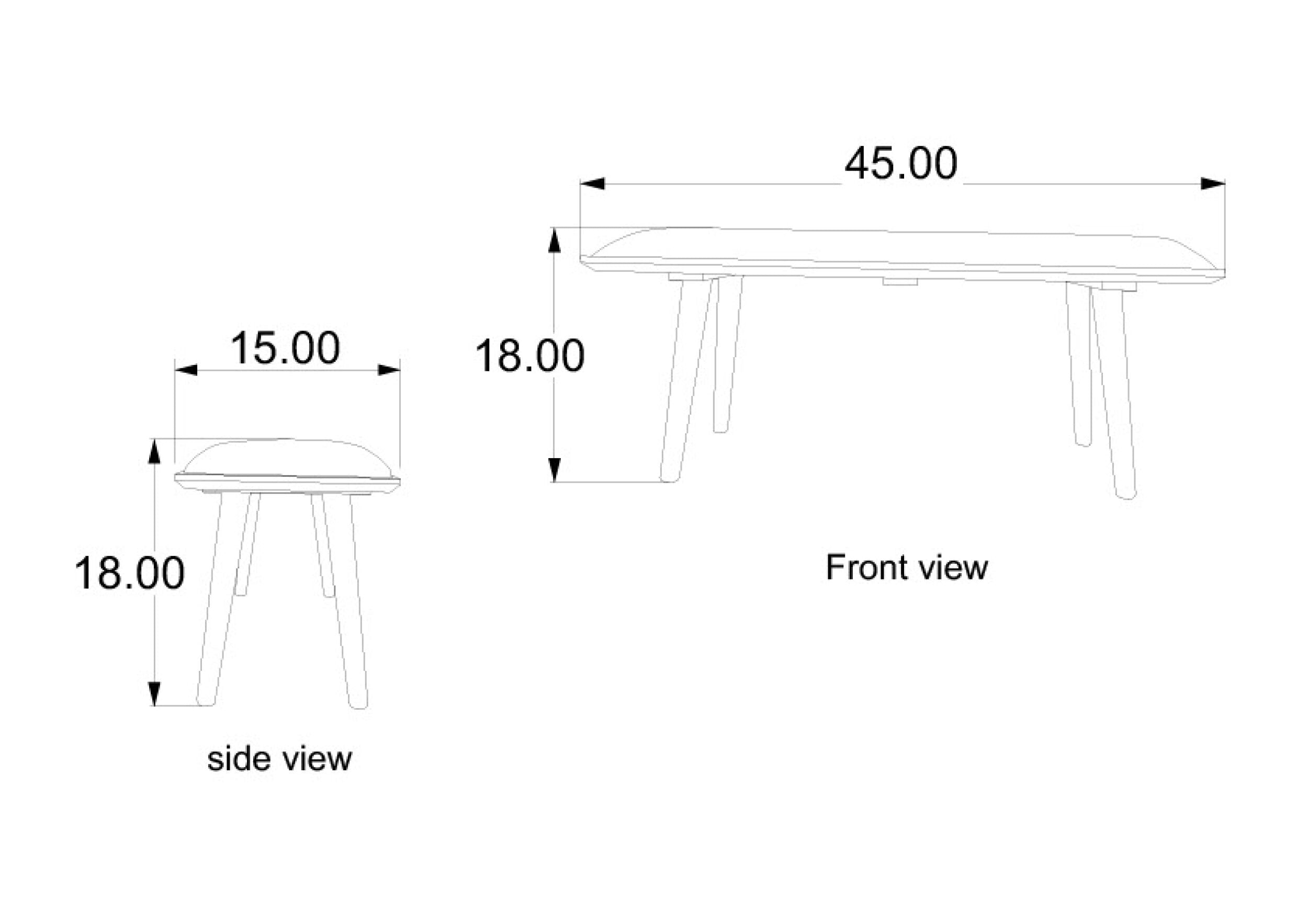 LIVABLISS Sacsha SHC-002 Bench