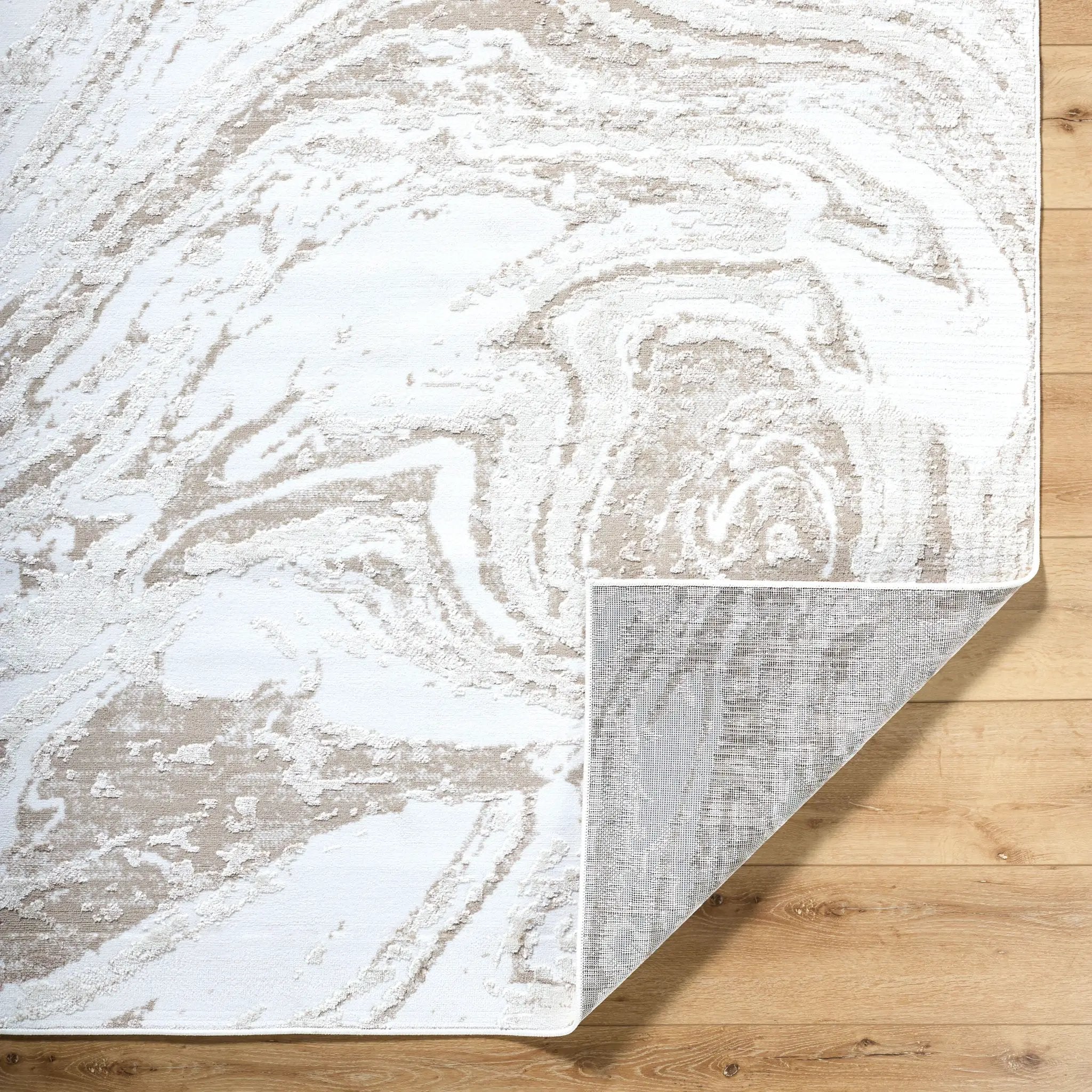 Siyah SIY-2310 Oatmeal Area Rug by LIVABLISS