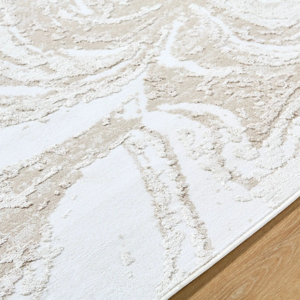 Siyah SIY-2310 Oatmeal Area Rug by LIVABLISS