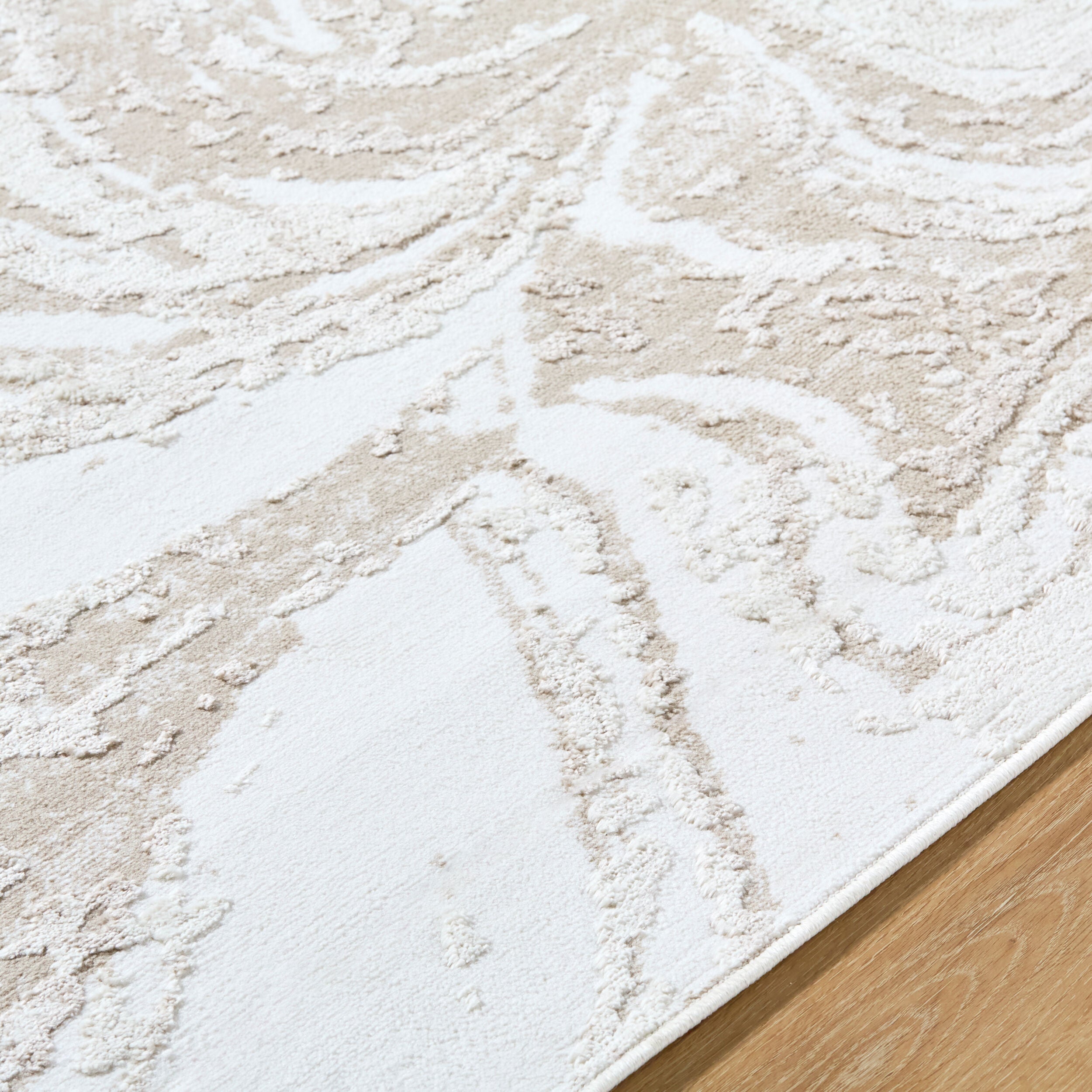 Surya Siyah SIY-2310 Oatmeal Area Rug by LIVABLISS