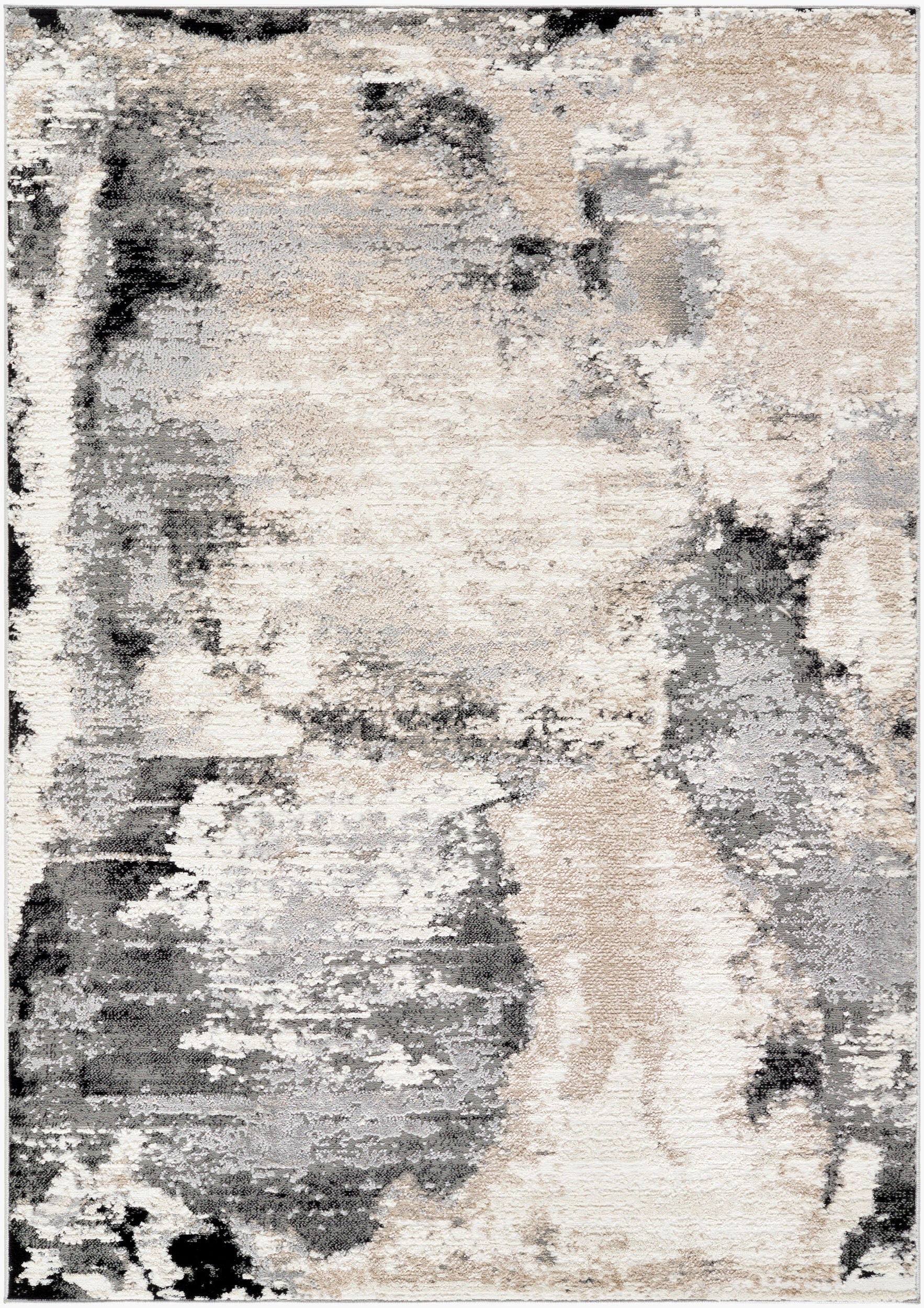 Surya Siyah SIY-2312 Oatmeal Area Rug by LIVABLISS