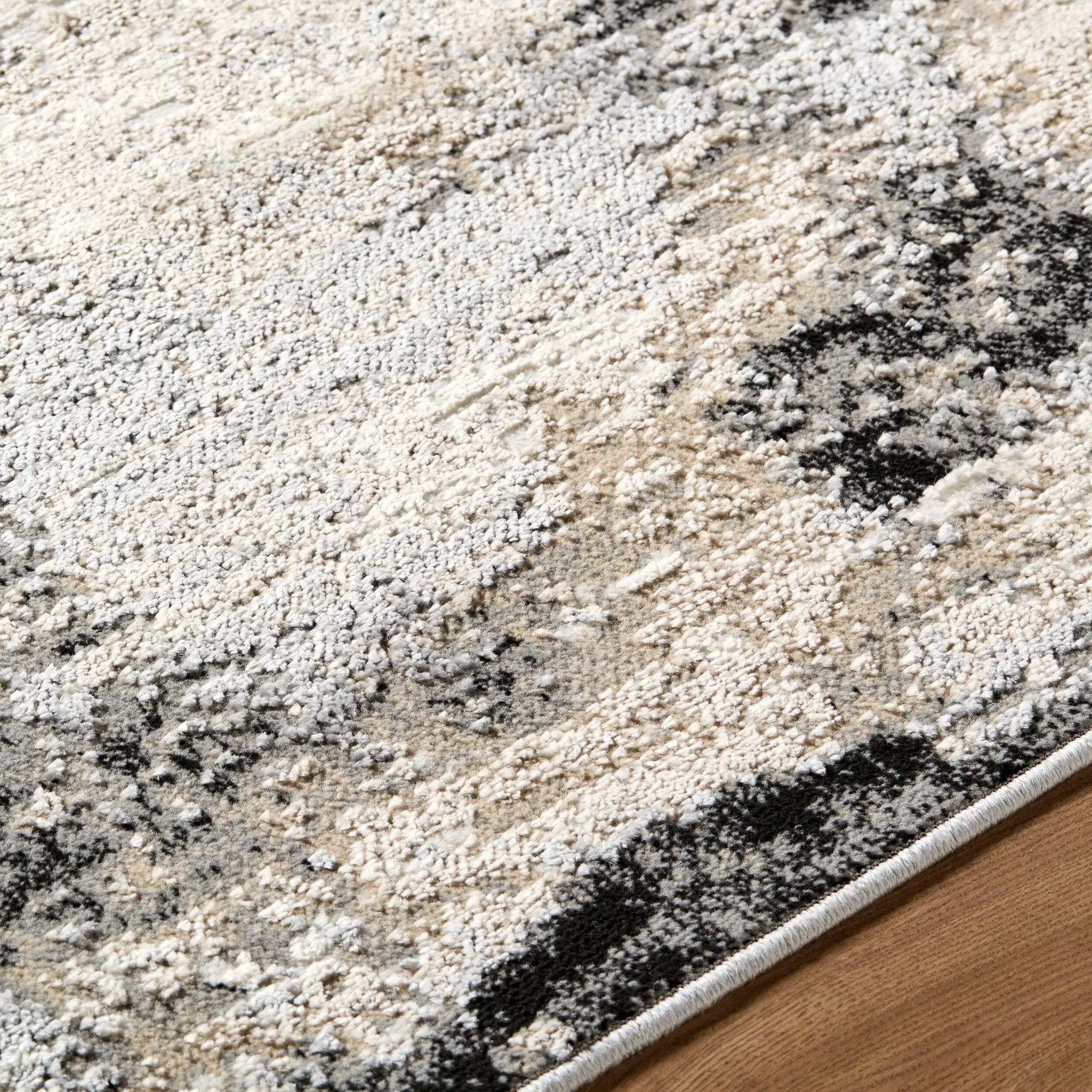 Siyah SIY-2312 Oatmeal Area Rug by LIVABLISS
