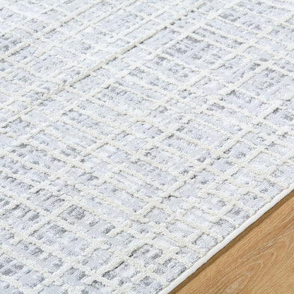 Surya Siyah SIY-2315 Light Slate Area Rug by LIVABLISS