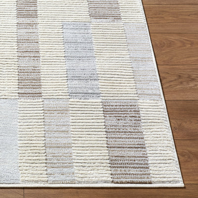 Surya Siyah SIY-2318 White Area Rug by LIVABLISS