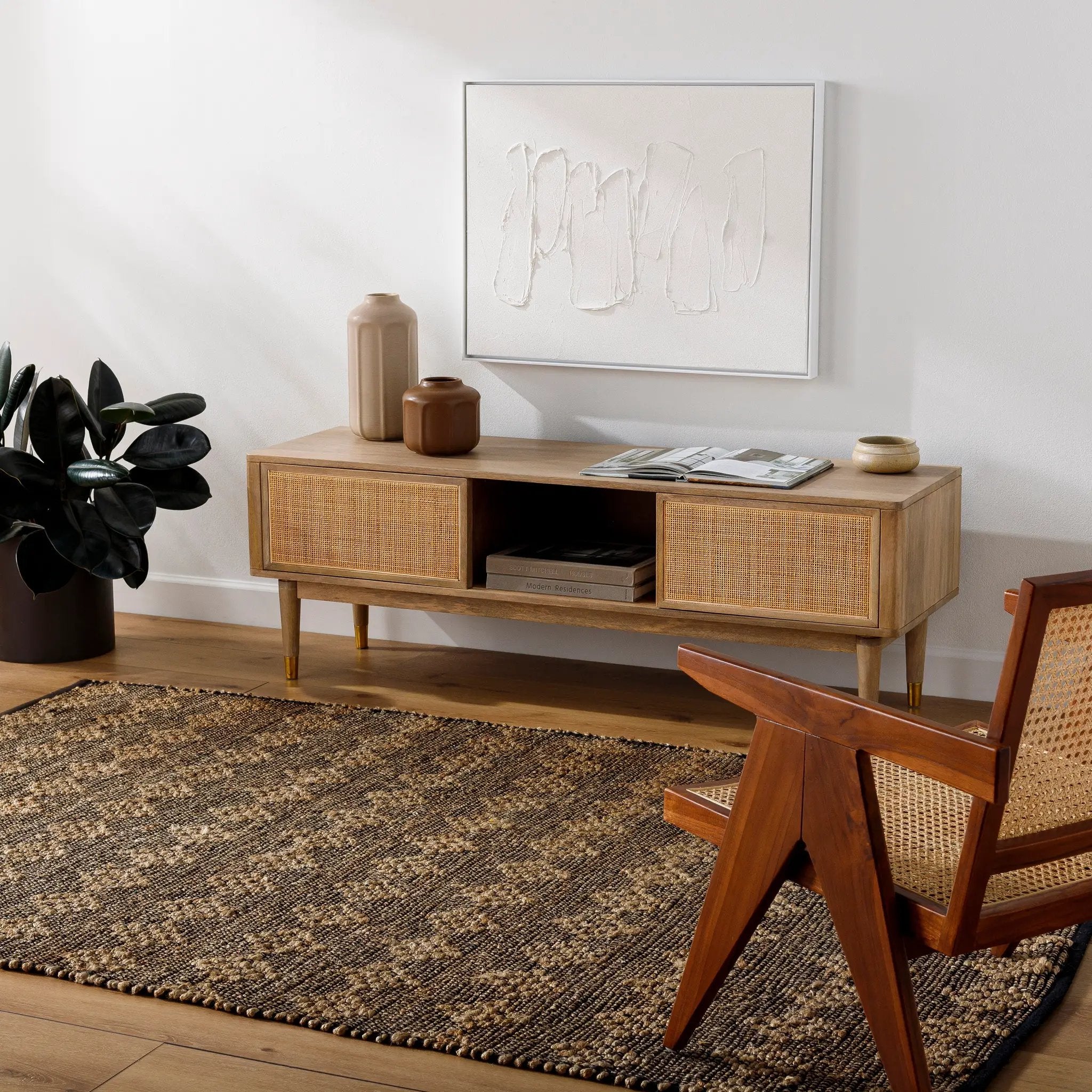 Selanik SNK-2303 Beige Area Rug by LIVABLISS