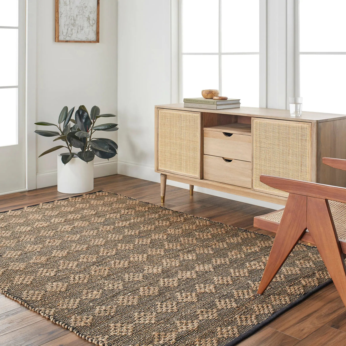 Selanik SNK-2303 Beige Area Rug by LIVABLISS