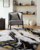 Surya Sunrise SRI-2311 Light Slate Area Rug by LIVABLISS