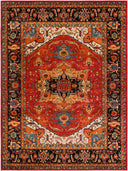 Surya Serapi SRP-1001 Red Area Rug by LIVABLISS