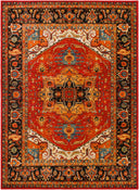 Surya Serapi SRP-1001 Red Area Rug by LIVABLISS