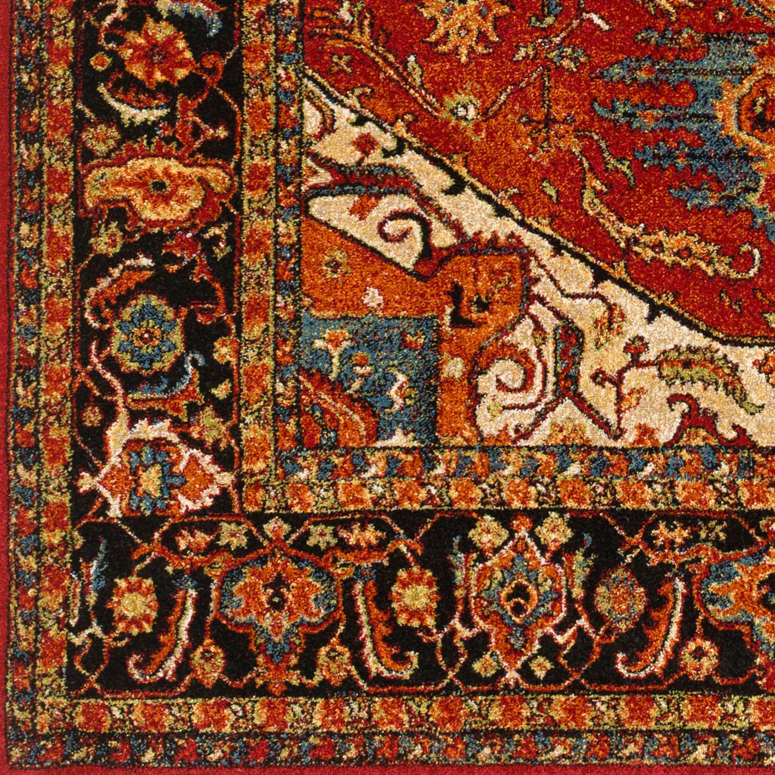 Surya Serapi SRP-1001 Red Area Rug by LIVABLISS
