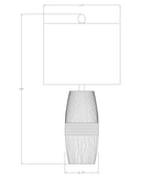 LIVABLISS Surtsey SUE-001 Accent Table Lamp