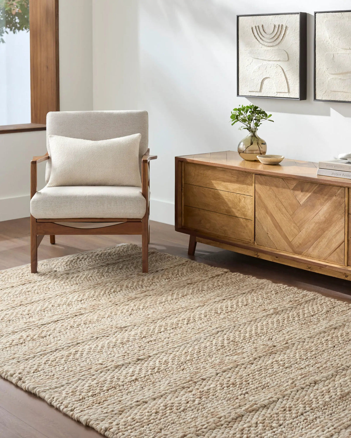LIVABLISS Tahoe II TAHII-3700 Light-Beige Area Rug