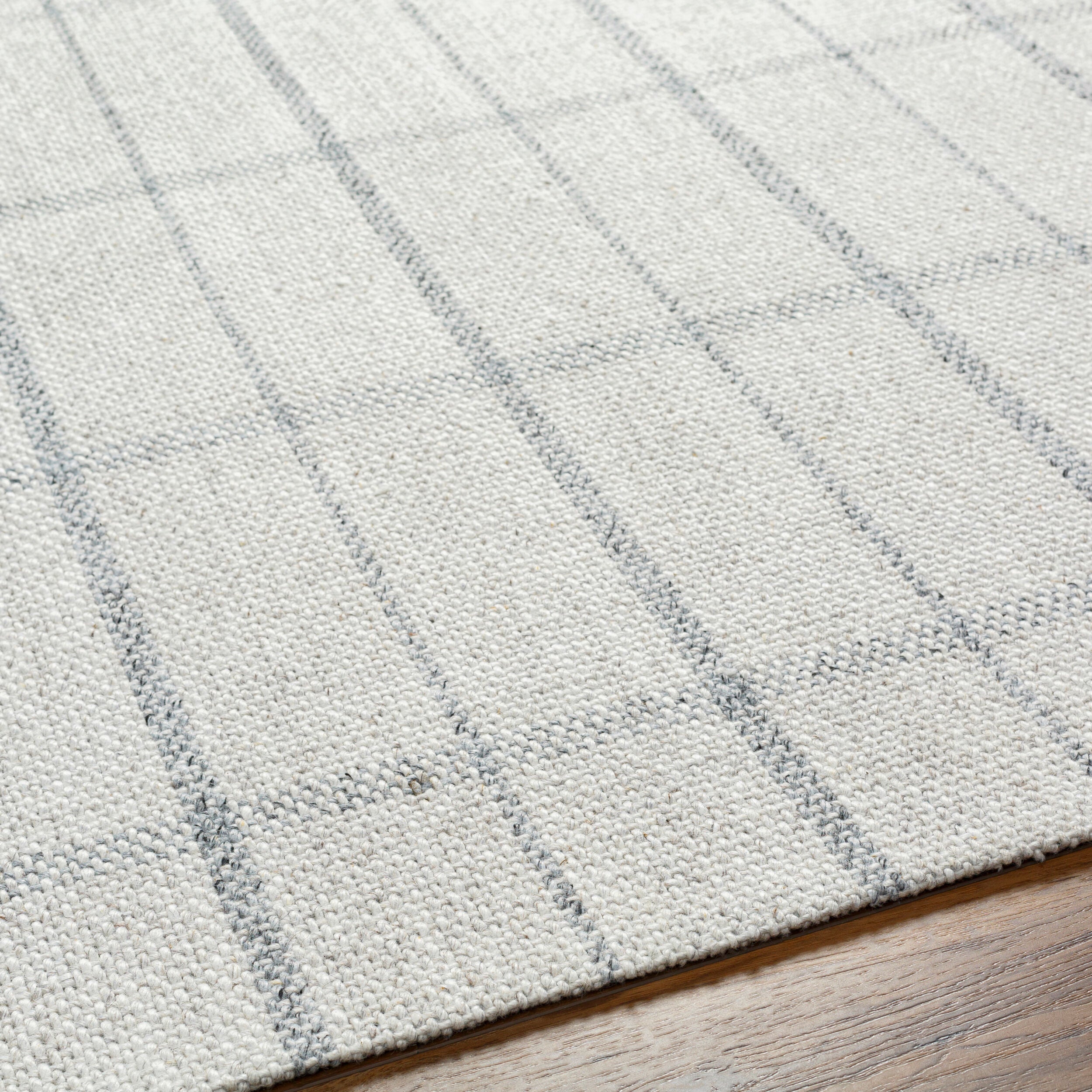 Surya Tartan TAR-2304 Oatmeal Area Rug by LIVABLISS