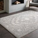 Surya Tibetan TBT-2301 Charcoal Area Rug by LIVABLISS