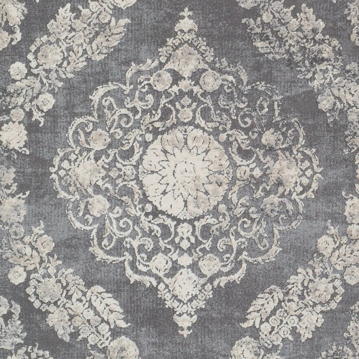 Tibetan TBT-2301 Charcoal Area Rug by LIVABLISS