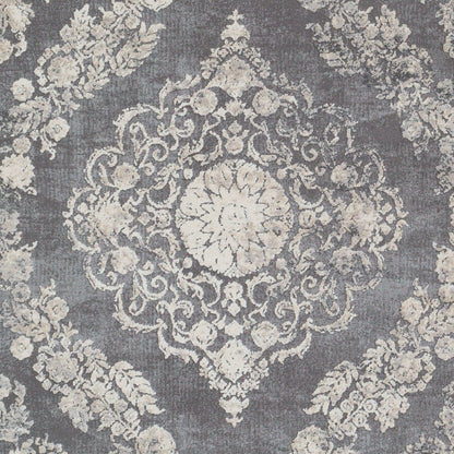 Surya Tibetan TBT-2301 Charcoal Area Rug by LIVABLISS