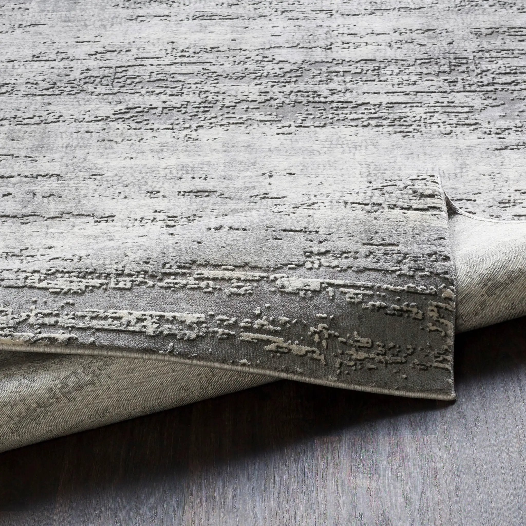 Tibetan TBT-2305 Medium-Gray Area Rug by LIVABLISS