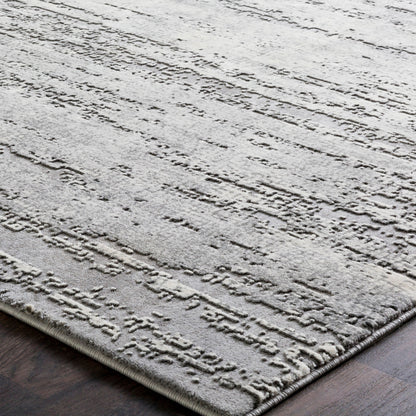 Surya Tibetan TBT-2305 Medium Gray Area Rug by LIVABLISS