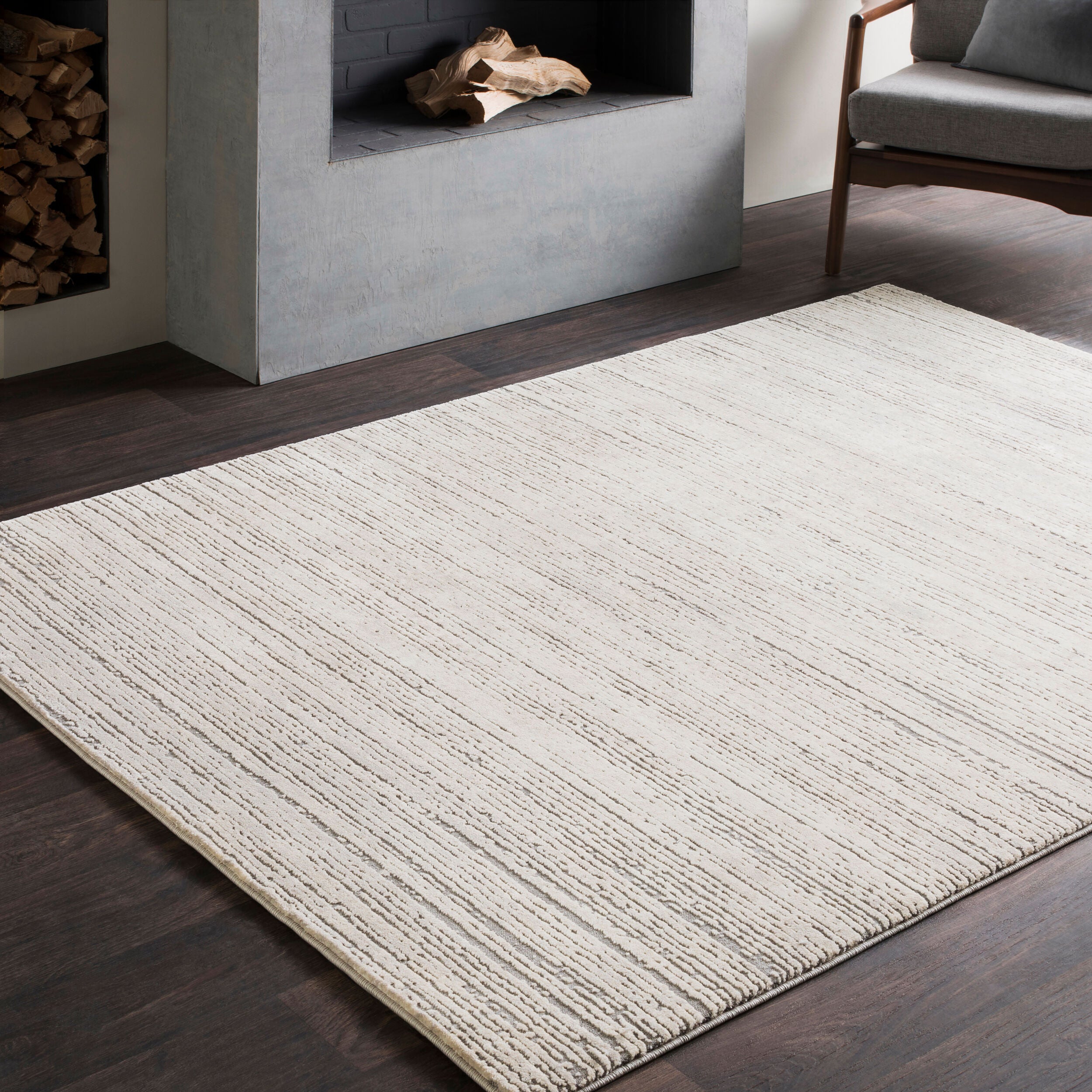 Surya Tibetan TBT-2308 Beige Area Rug by LIVABLISS