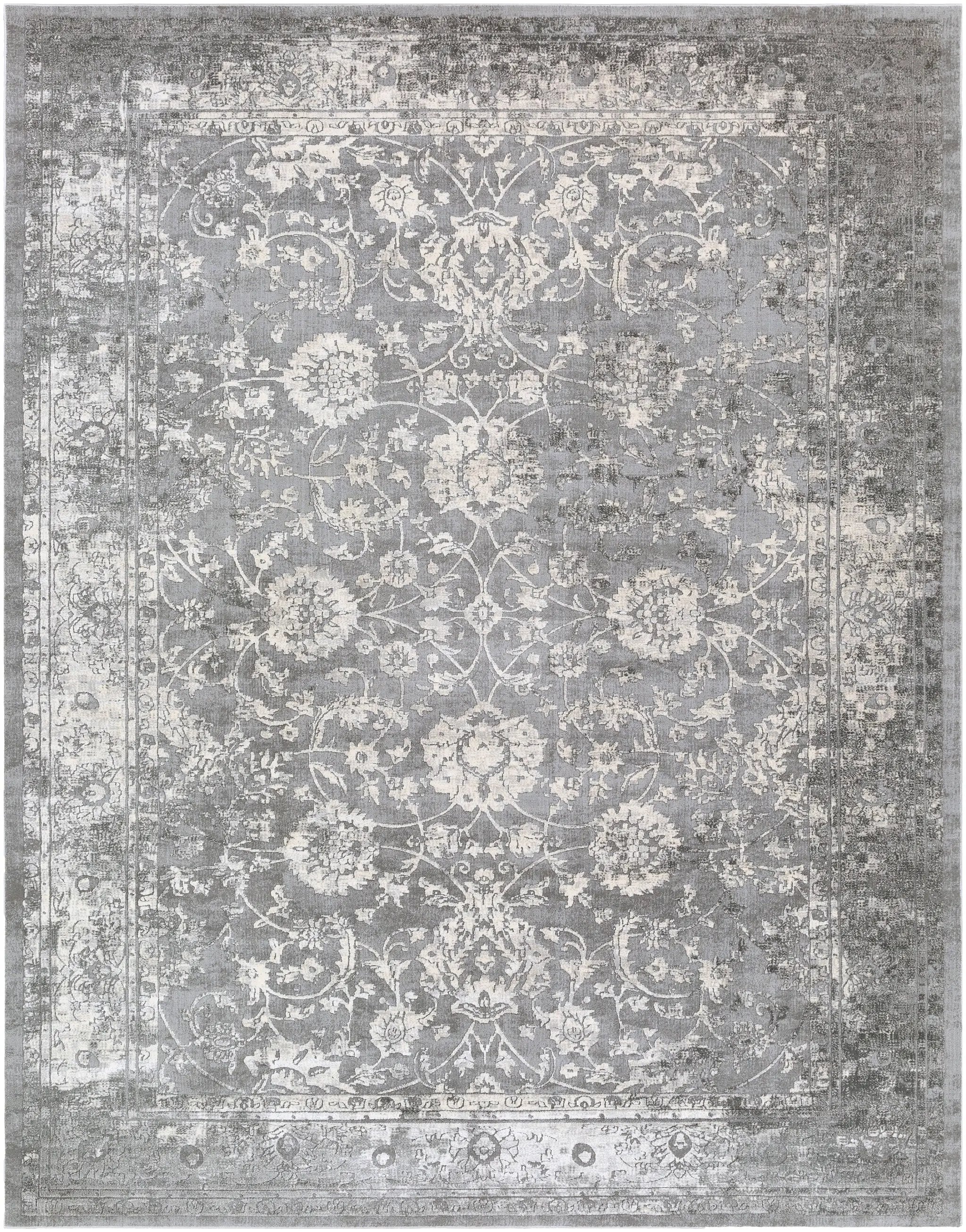 Tibetan TBT-2309 Charcoal Area Rug by LIVABLISS