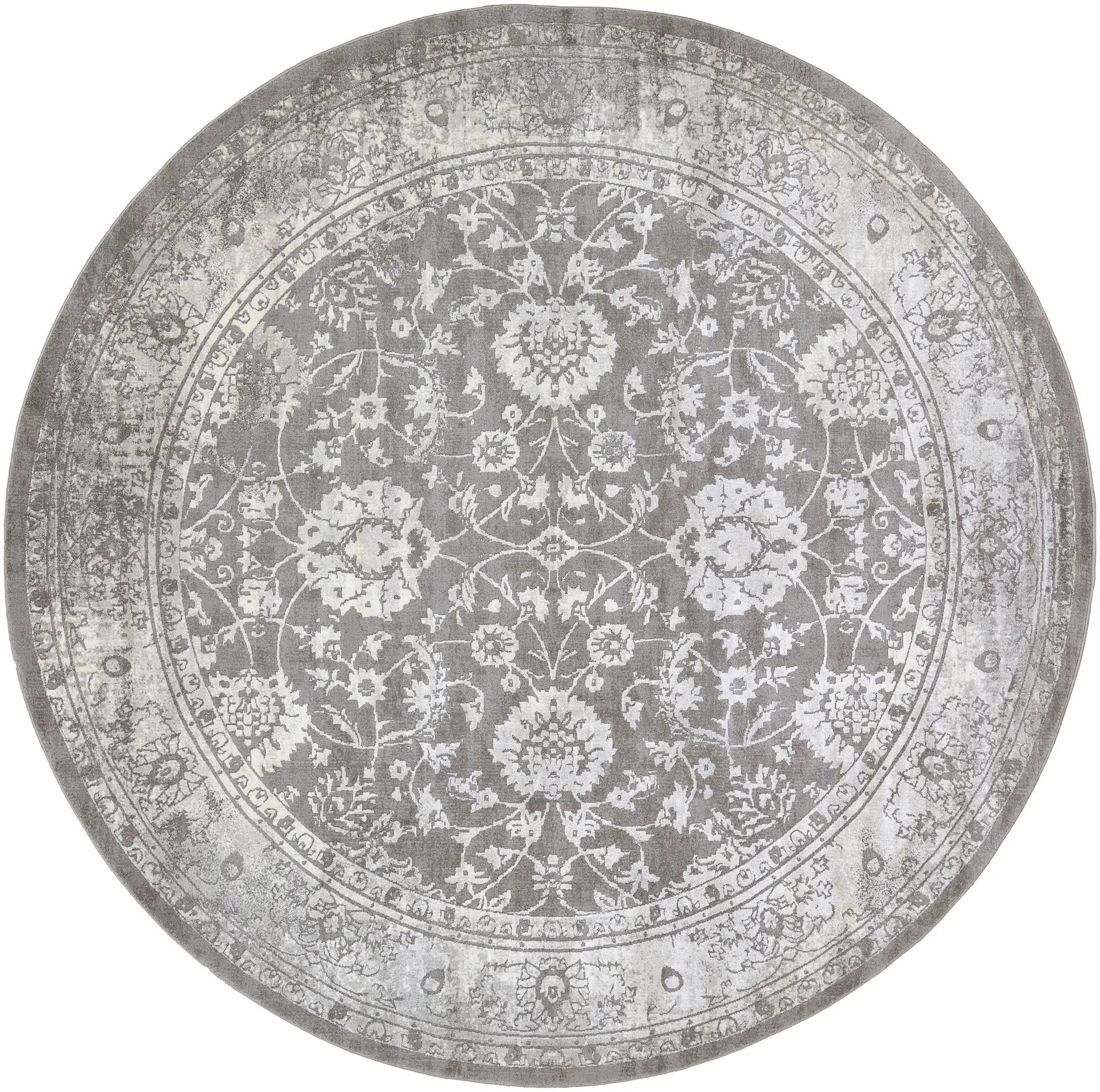 Tibetan TBT-2309 Charcoal Area Rug by LIVABLISS