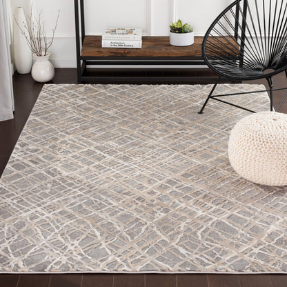 Surya Tibetan TBT-2316 Medium Gray Area Rug by LIVABLISS