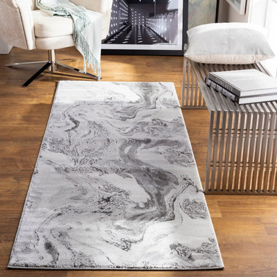 LIVABLISS Tibetan TBT-2317 Light-Gray Area Rug