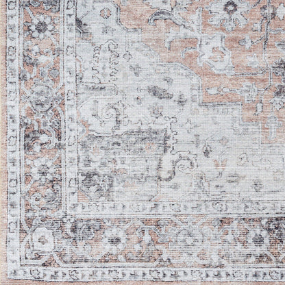 Surya Tahmis THI-2702 Beige Machine Washable Area Rug by LIVABLISS