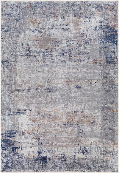 Surya Tahmis THI-2708 Dark Blue Machine Washable Area Rug by LIVABLISS