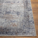 Surya Tahmis THI-2708 Dark Blue Machine Washable Area Rug by LIVABLISS