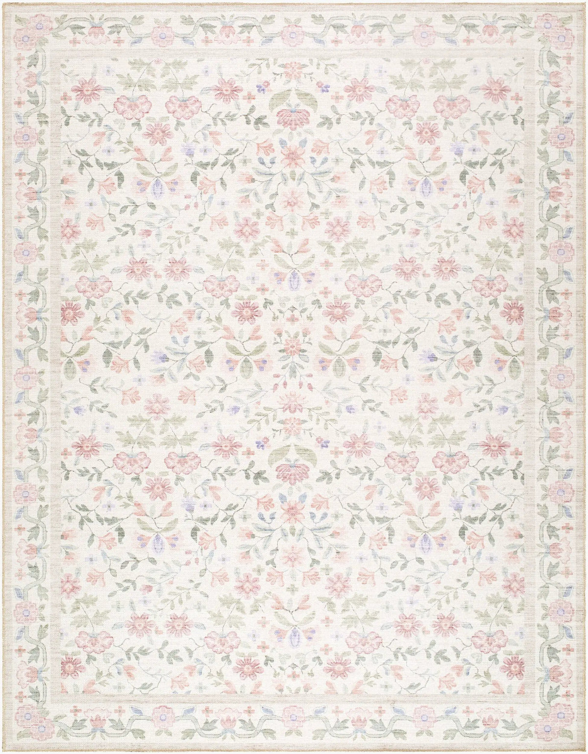 LIVABLISS Thistle THT-2300 Off-White Area Rug