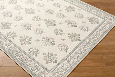LIVABLISS Thistle THT-2301 Off-White Area Rug