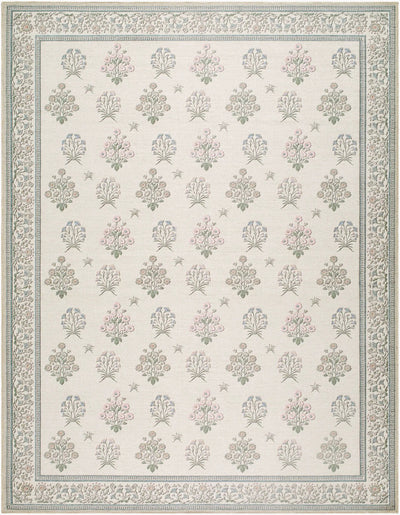 LIVABLISS Thistle THT-2301 Off-White Area Rug