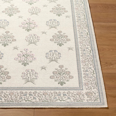 LIVABLISS Thistle THT-2301 Off-White Area Rug