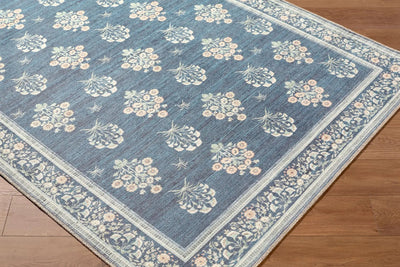 LIVABLISS Thistle THT-2302 Dark-Blue Area Rug