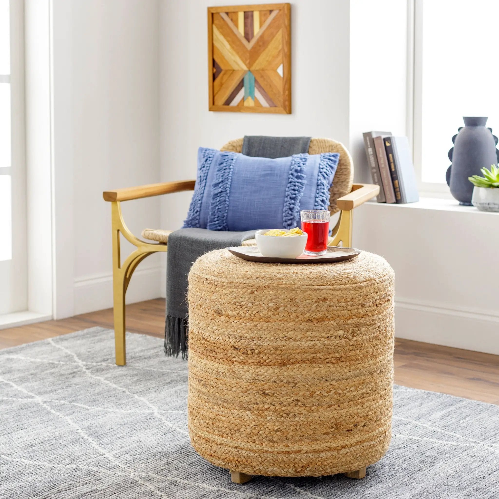 Tropics TPP-002 Ottoman by LIVABLISS
