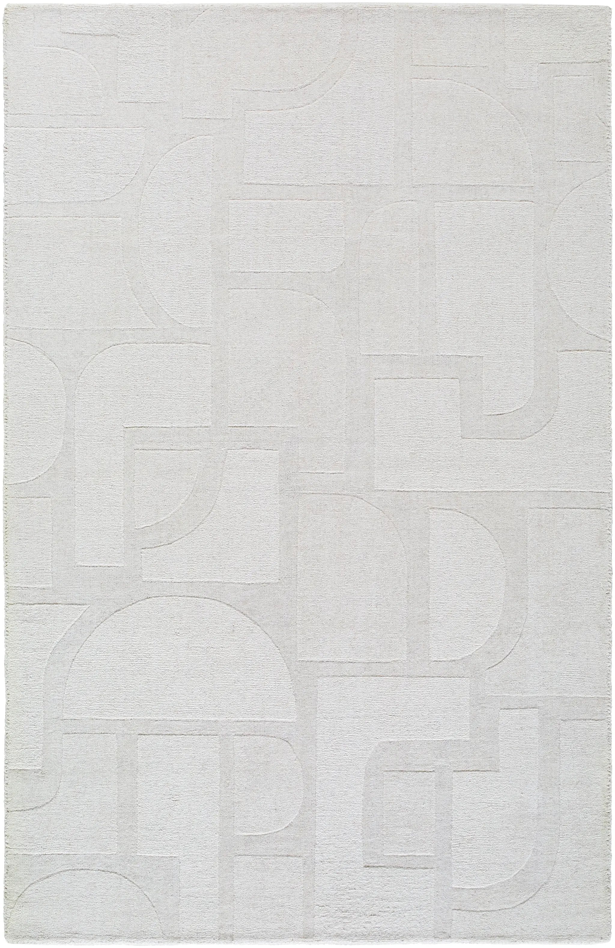 Taraash TRH-2306 Ivory Area Rug by LIVABLISS