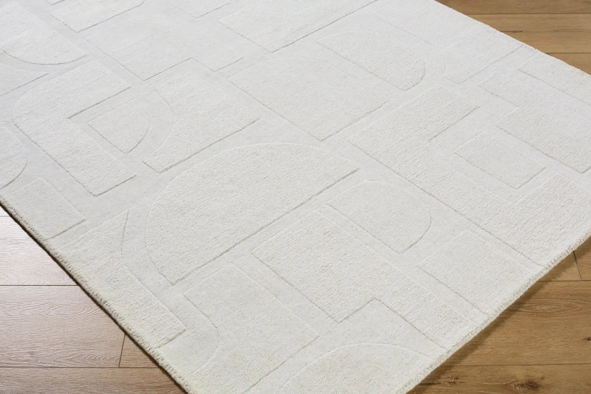 Taraash TRH-2306 Ivory Area Rug by LIVABLISS