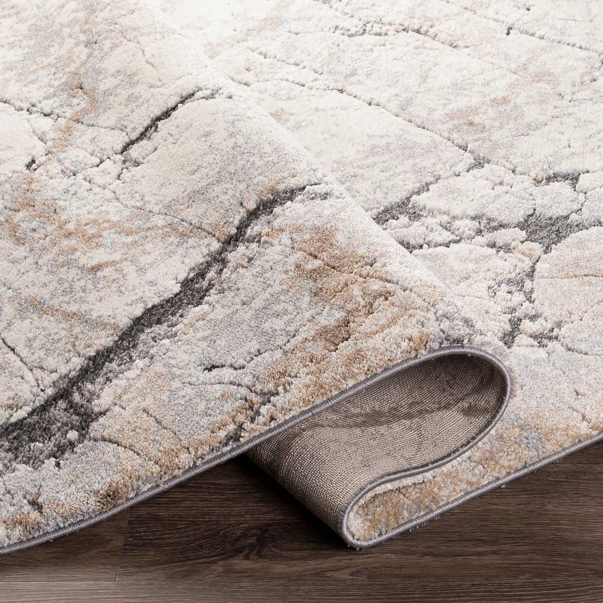 Tuscany TUS-2314 Ivory Area Rug by LIVABLISS