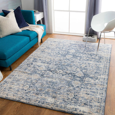 LIVABLISS Tuscany TUS-2320 Dark-Blue Area Rug