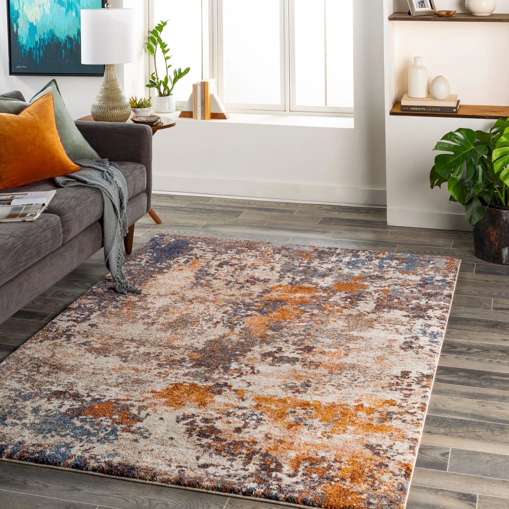 Tuscany TUS-2328 Cream Area Rug by LIVABLISS