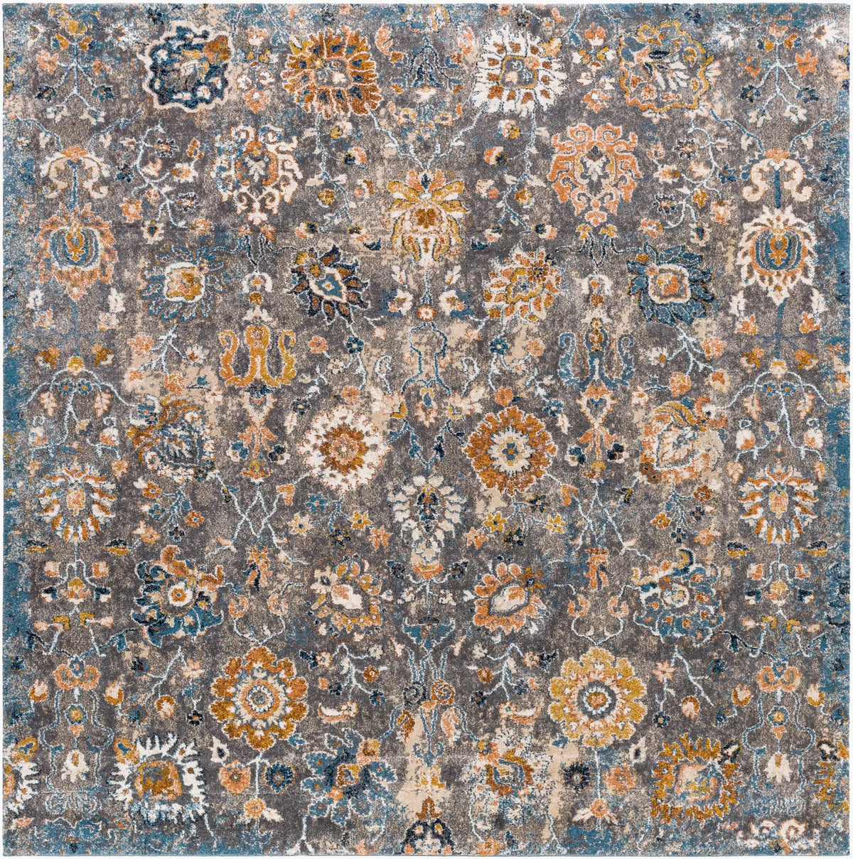 LIVABLISS Tuscany TUS-2333 Gray Area Rug