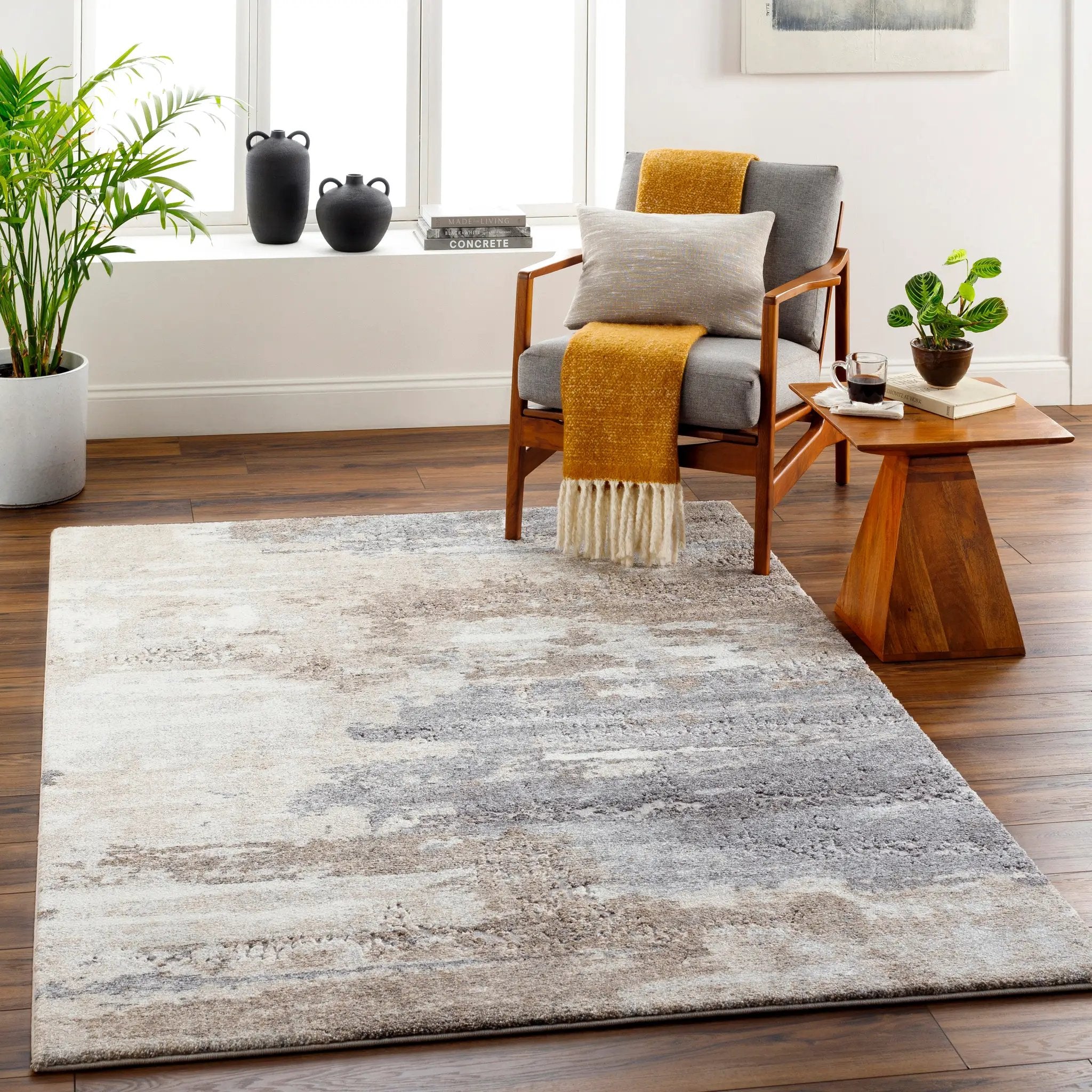 Tuscany TUS-2346 Beige Area Rug by LIVABLISS