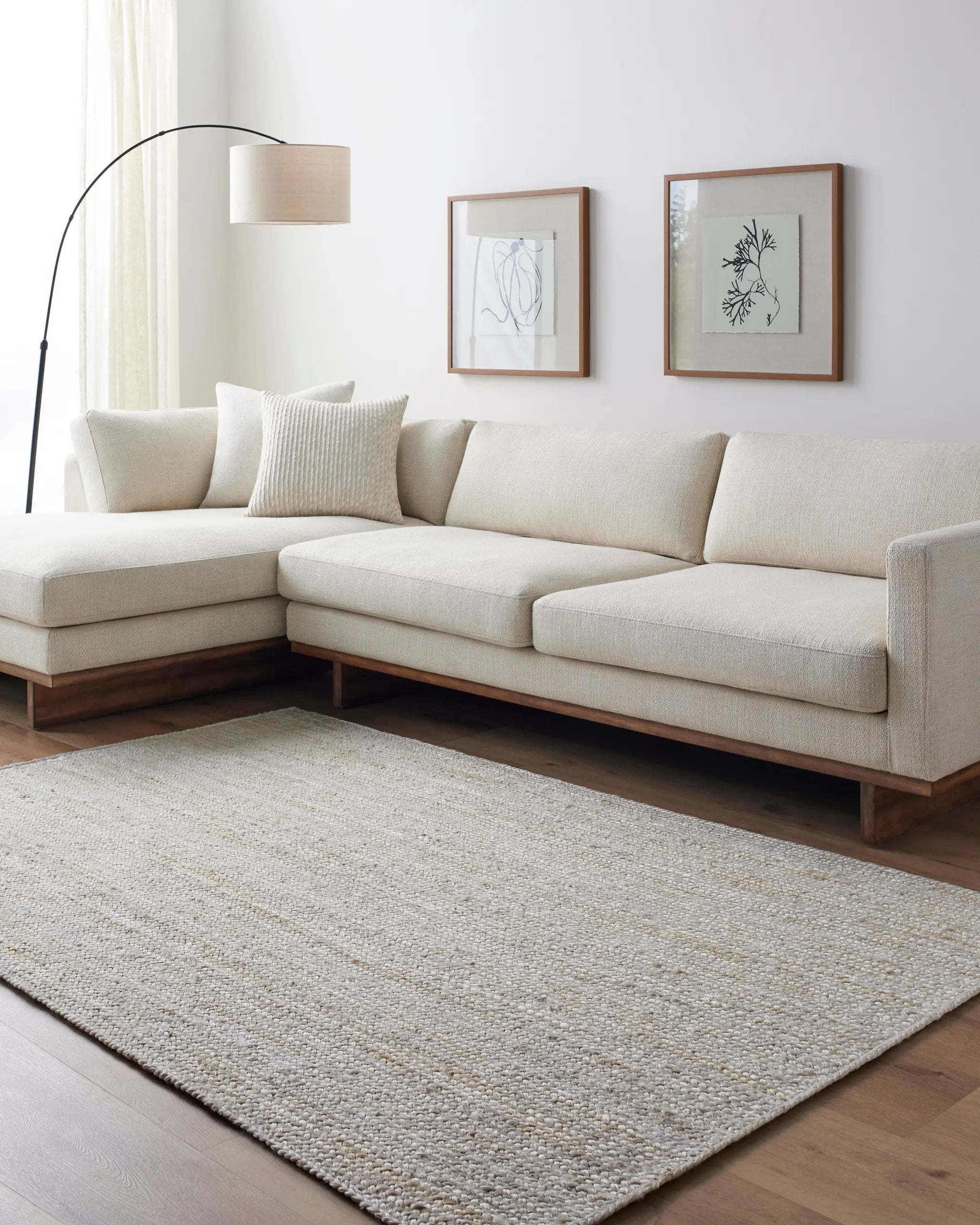 Trenzado TZD-2301 Beige Area Rug by LIVABLISS