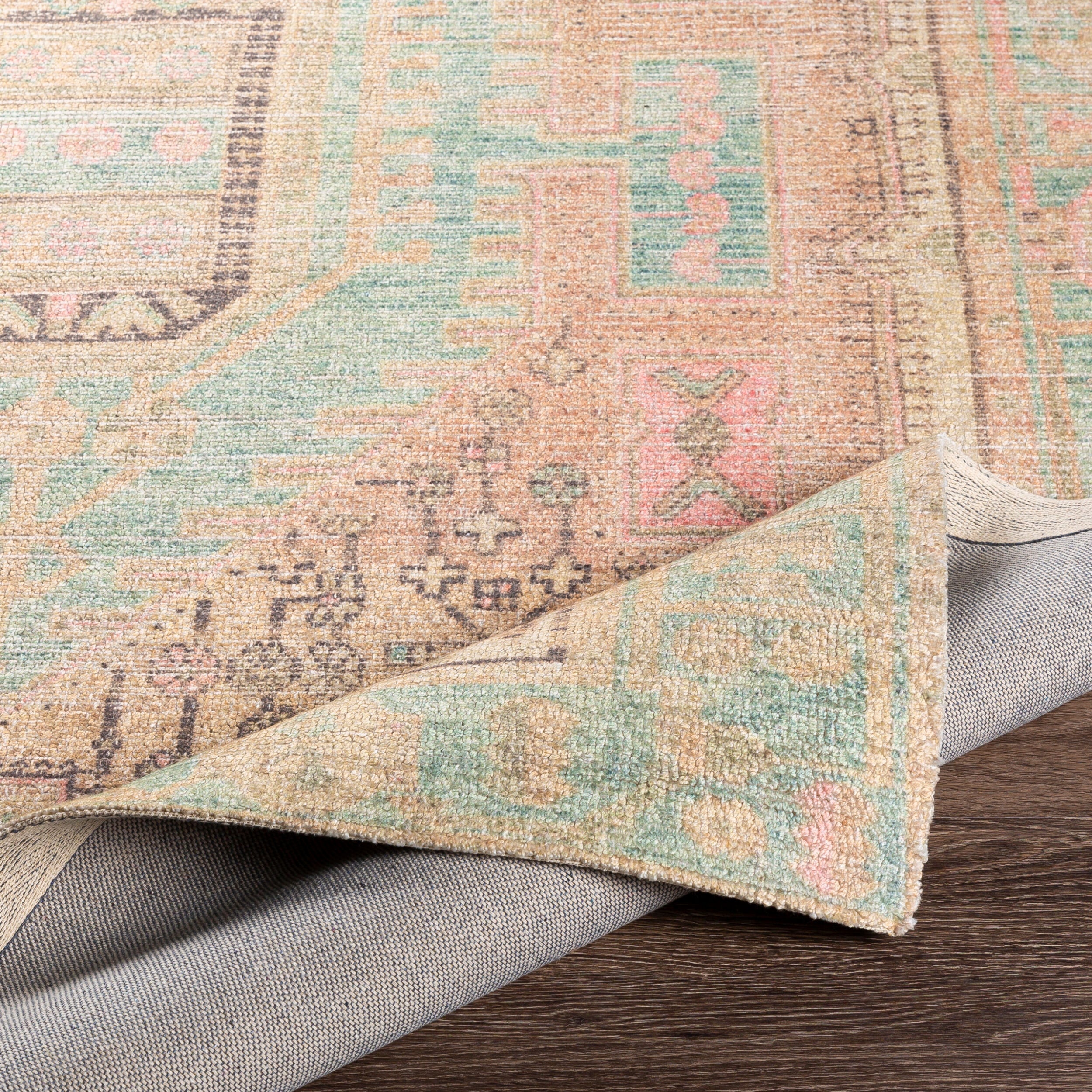 Surya Unique UNQ-2305 Dusty Pink Area Rug by LIVABLISS