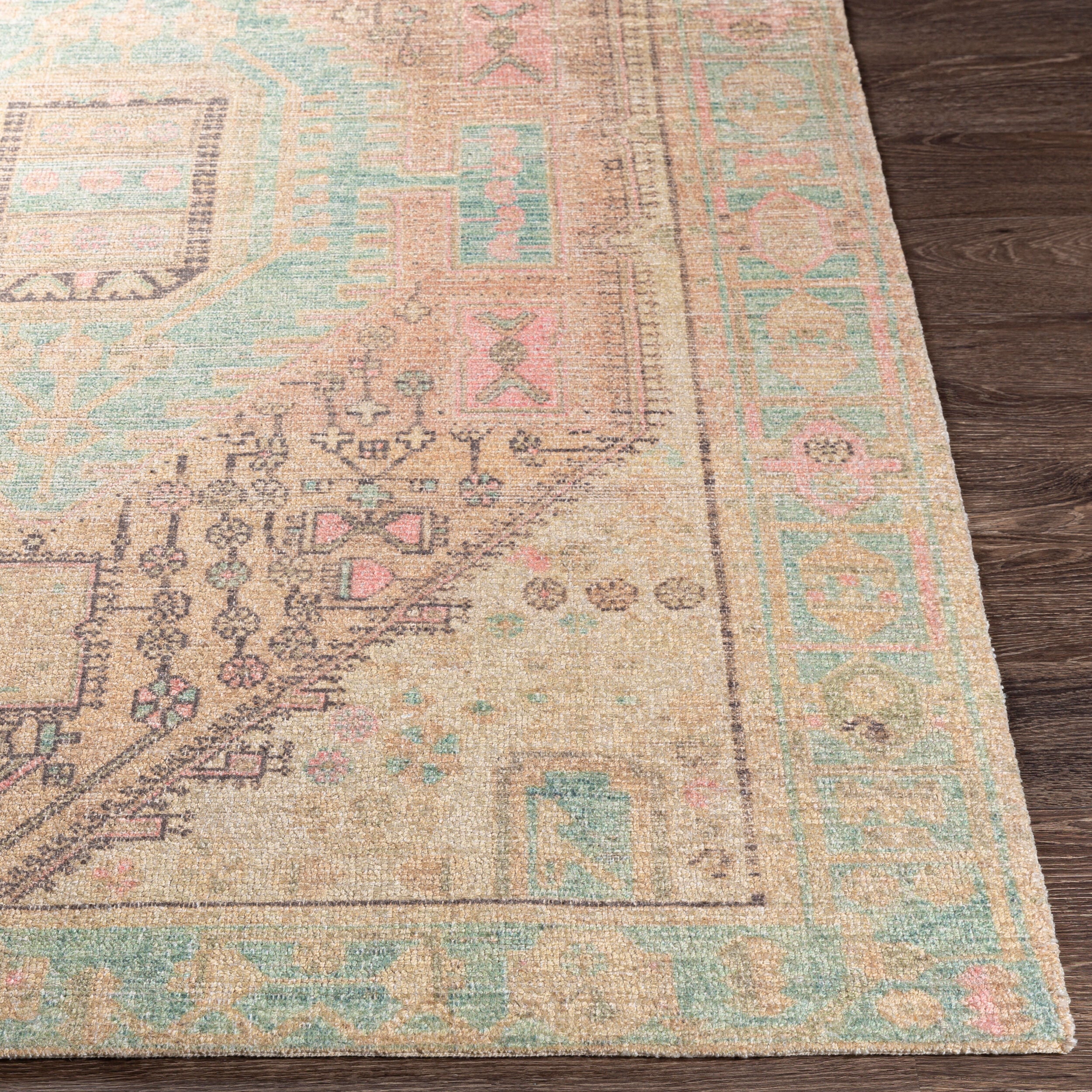 Surya Unique UNQ-2305 Dusty Pink Area Rug by LIVABLISS