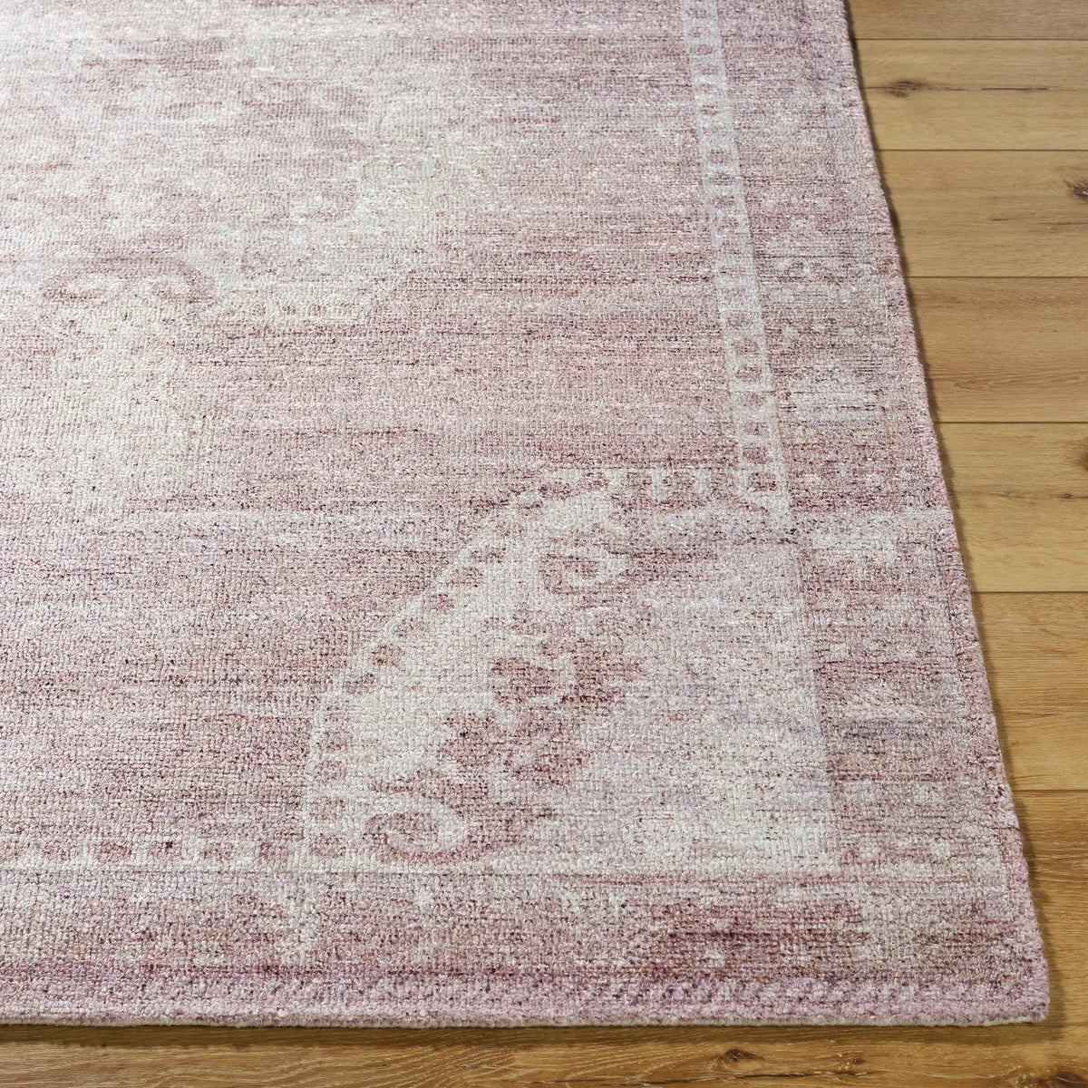 Unique UNQ-2317 Dusty-Rose Area Rug by LIVABLISS